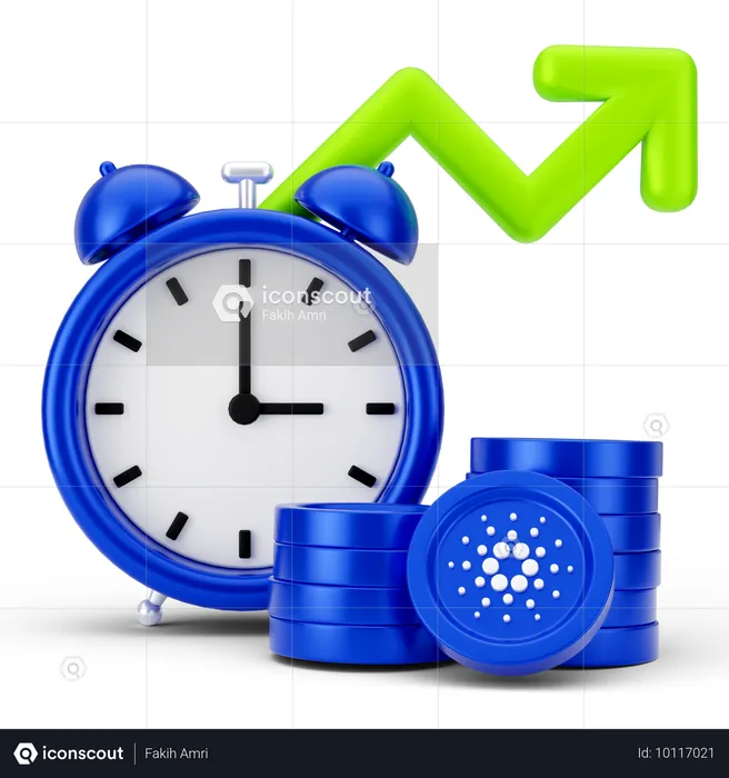 Growth Time  3D Icon