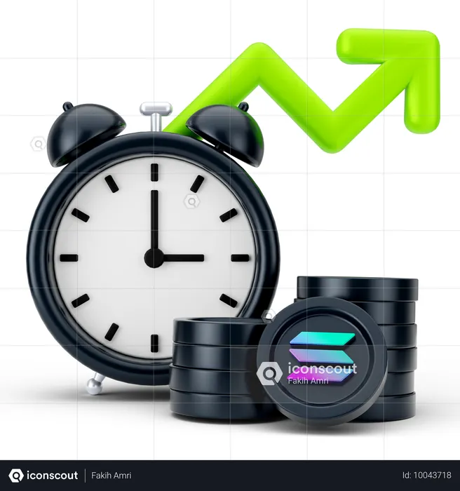 Growth Time  3D Icon