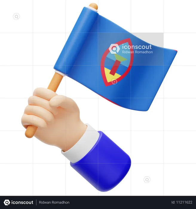 Guam Flag Flag 3D Icon