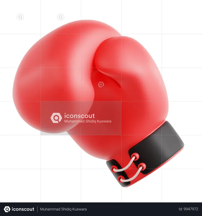 Guante de boxeo  3D Icon