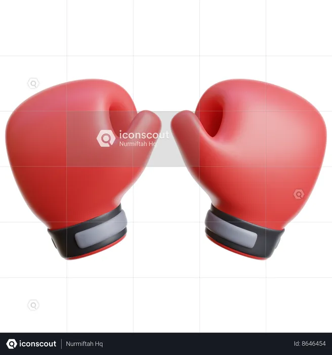 Guantes de boxeo  3D Icon