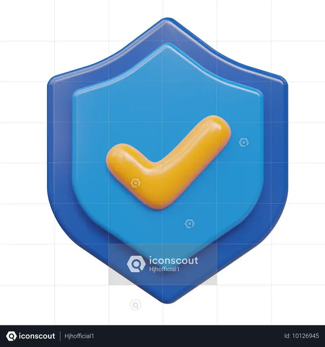 보증 배지  3D Icon