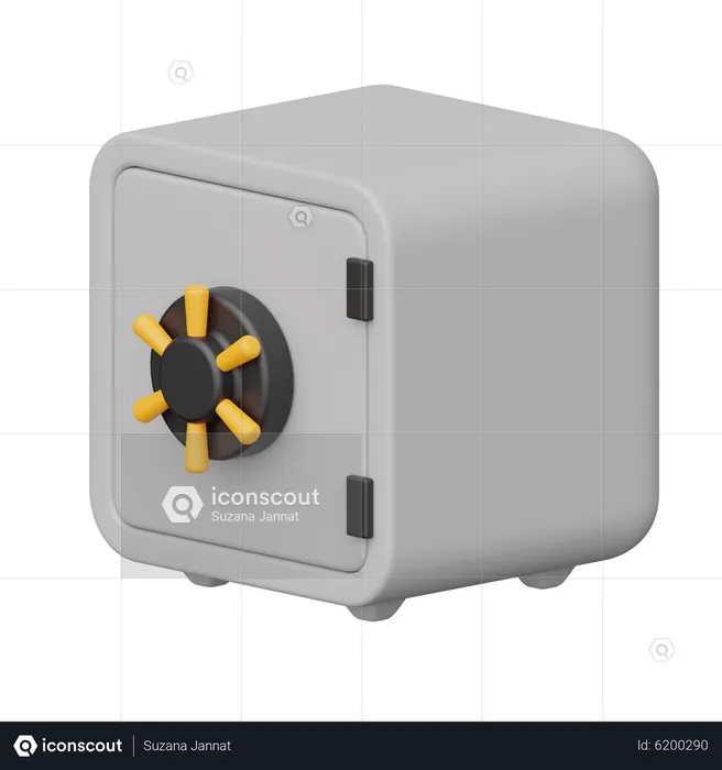 Guardar caja  3D Icon