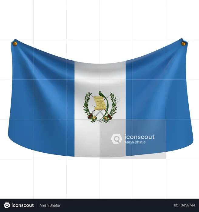 Guatemala Flag 3D Icon