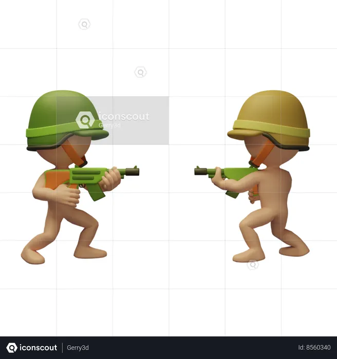 Guerre  3D Icon