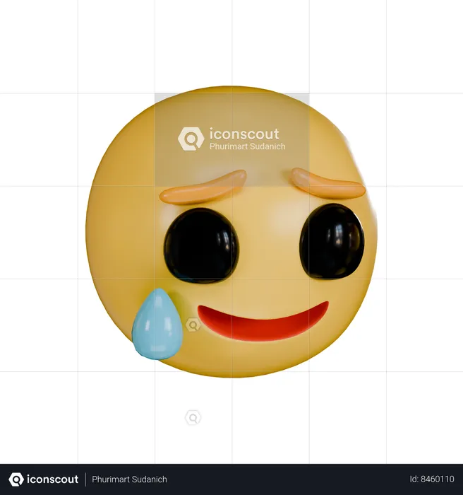 Guilty Emoji 3D Icon