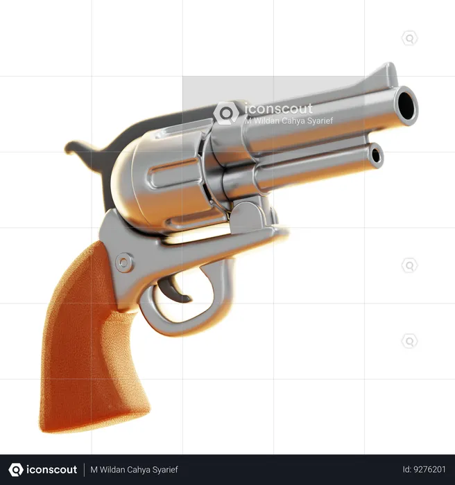 GUN  3D Icon