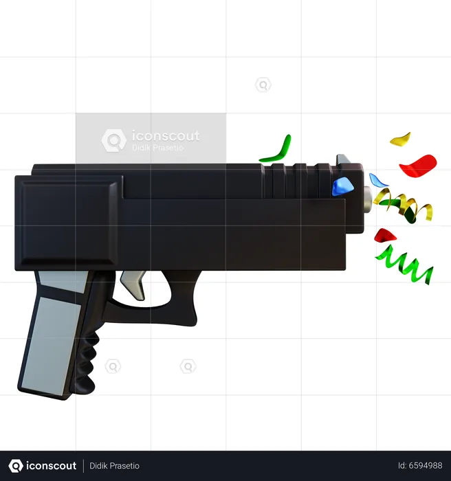 Gun Joke  3D Icon