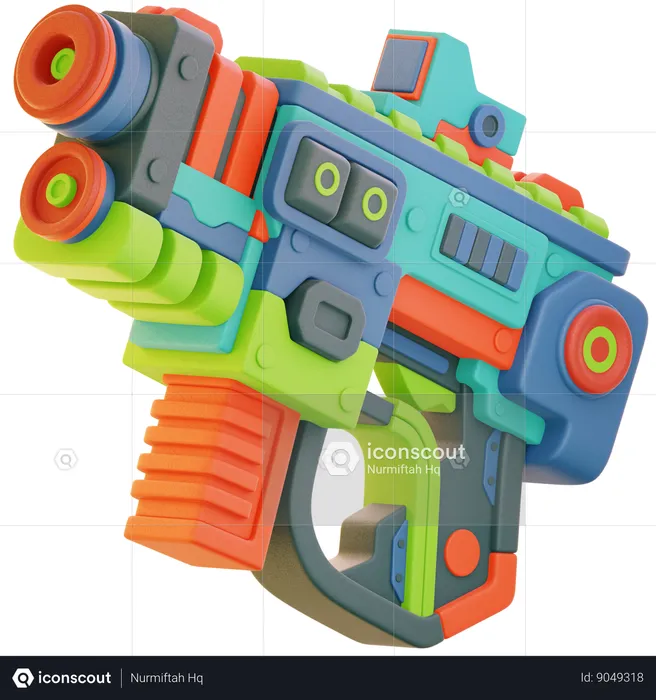 Gun Toy  3D Icon
