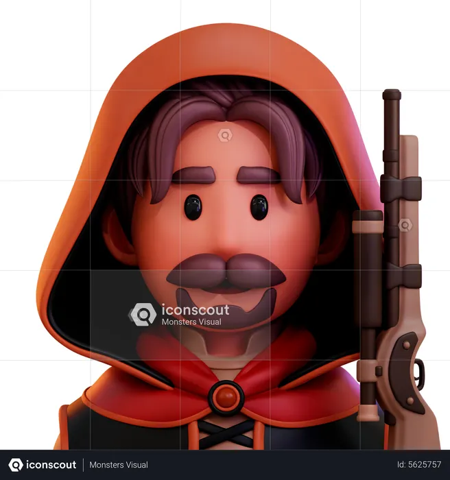 Gunner  3D Icon