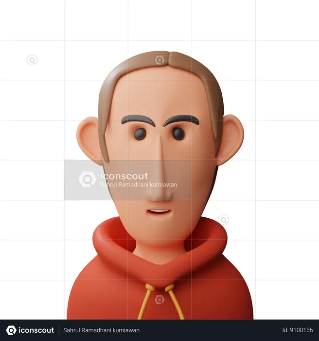 Guy avatar  3D Icon