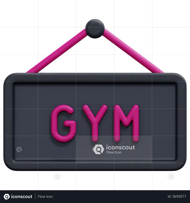 Gym  3D Icon