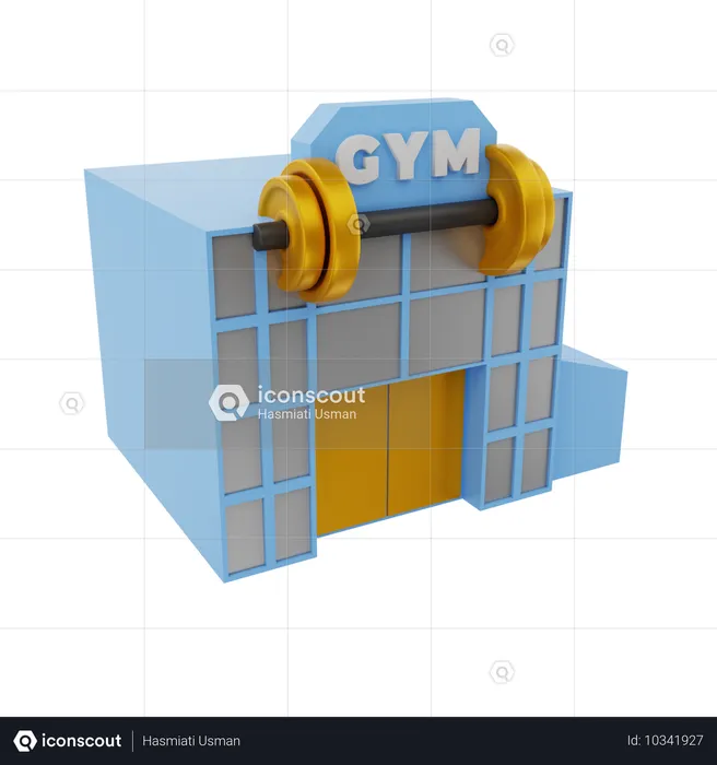 Gym  3D Icon