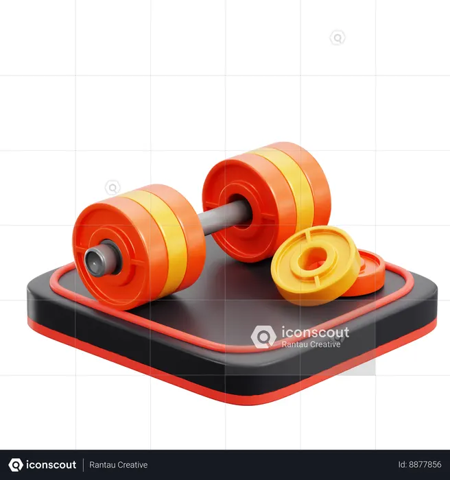 Gym  3D Icon