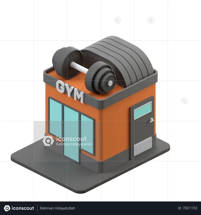Gym  3D Icon