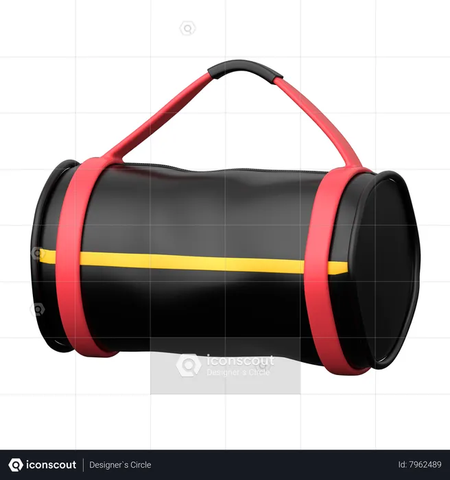 Gym Bag  3D Icon