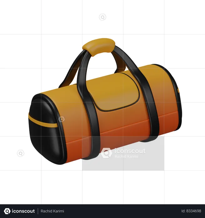 Gym Bag  3D Icon