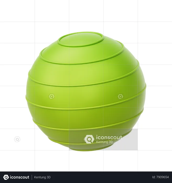 Gym Ball  3D Icon