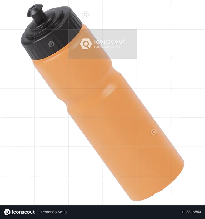 Gym Bottle  3D Icon