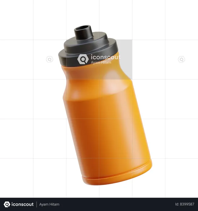 Gym bottle  3D Icon