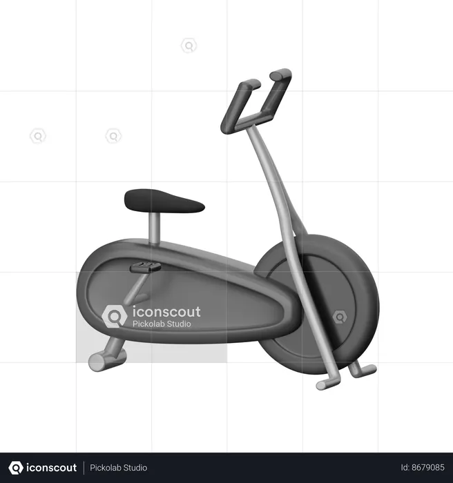 Gym cycle  3D Icon