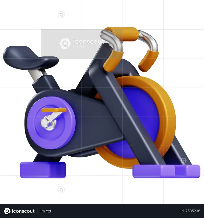Gym Cycle  3D Icon