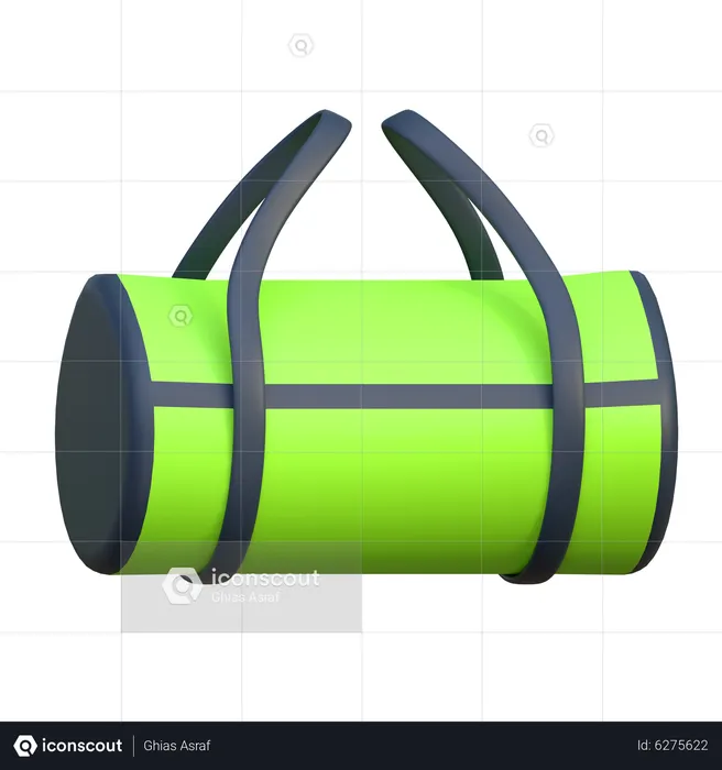 Gym Duffel Bag  3D Icon