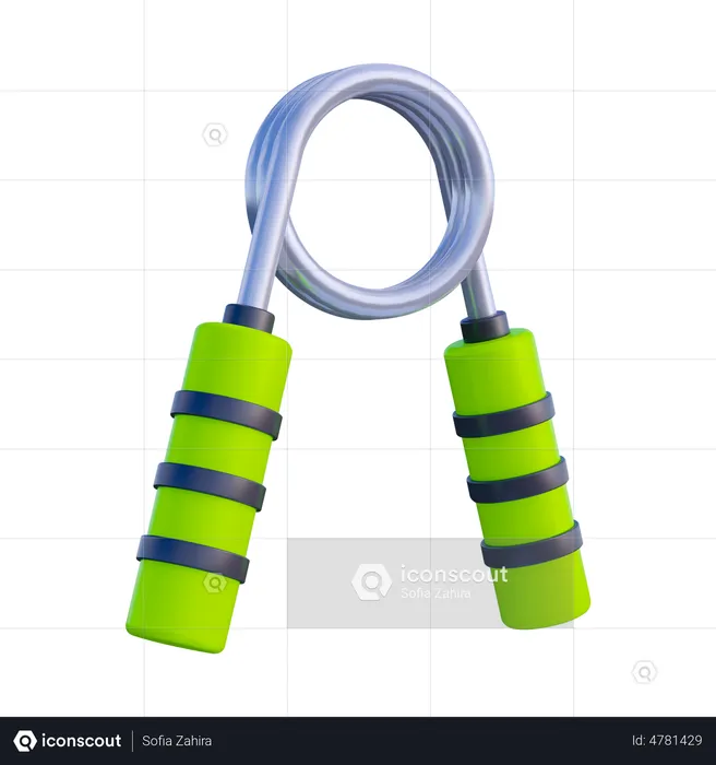 Gym Hand Grip  3D Illustration