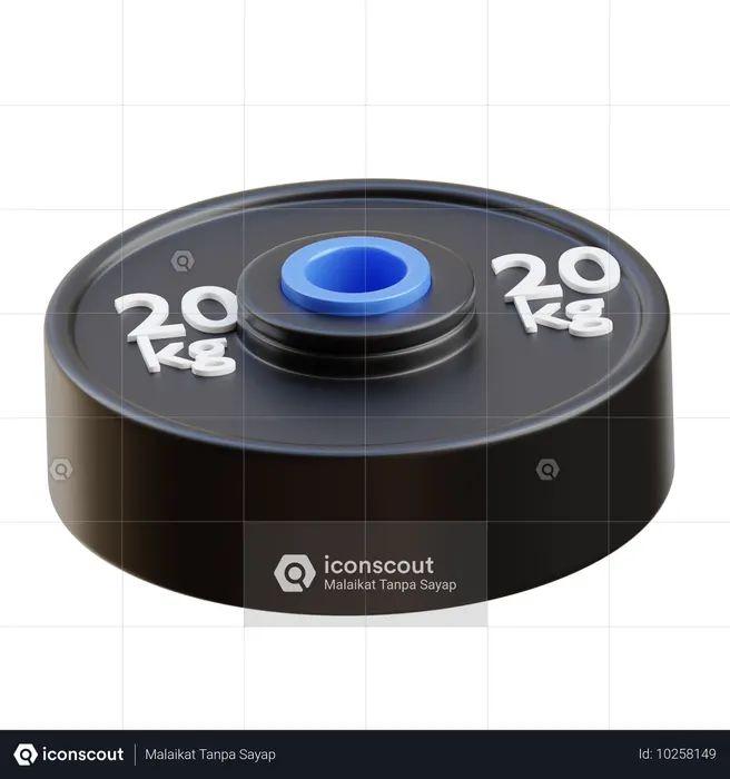 Gym plate  3D Icon