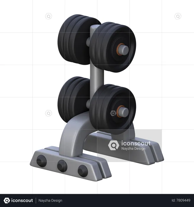 Gym Plates  3D Icon