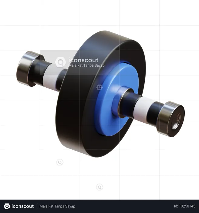 Gym roller  3D Icon