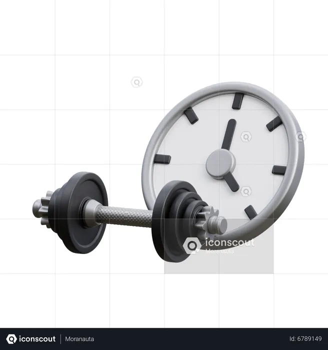 Gym Time  3D Icon