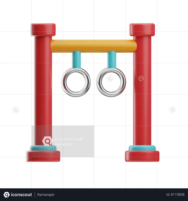 Gymnastic  3D Icon