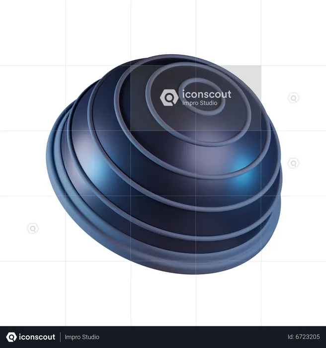 Gymnastikball  3D Icon