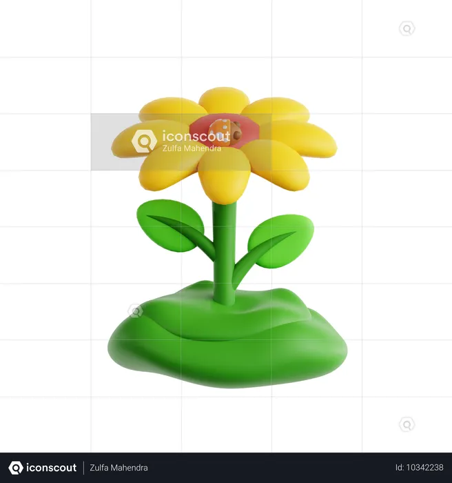 Vie des pollinisateurs  3D Icon