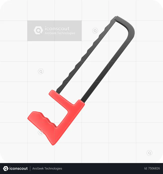 Hack saw  3D Icon