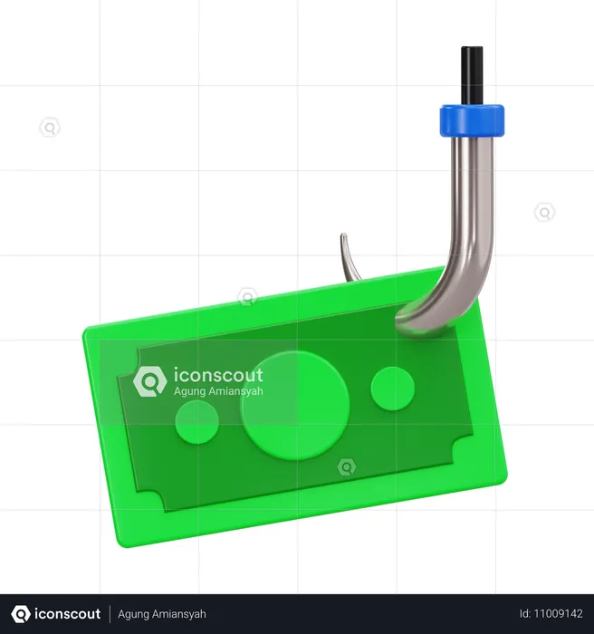 Hackear dinero  3D Icon