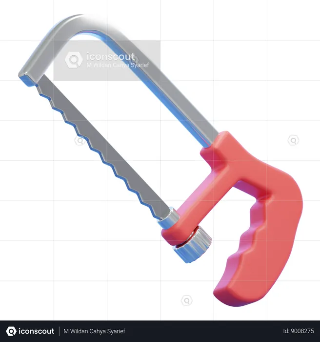 HACKSAW  3D Icon