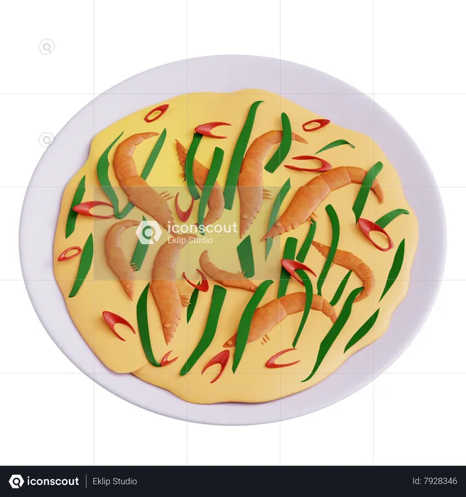 Haemul Pajeon  3D Icon