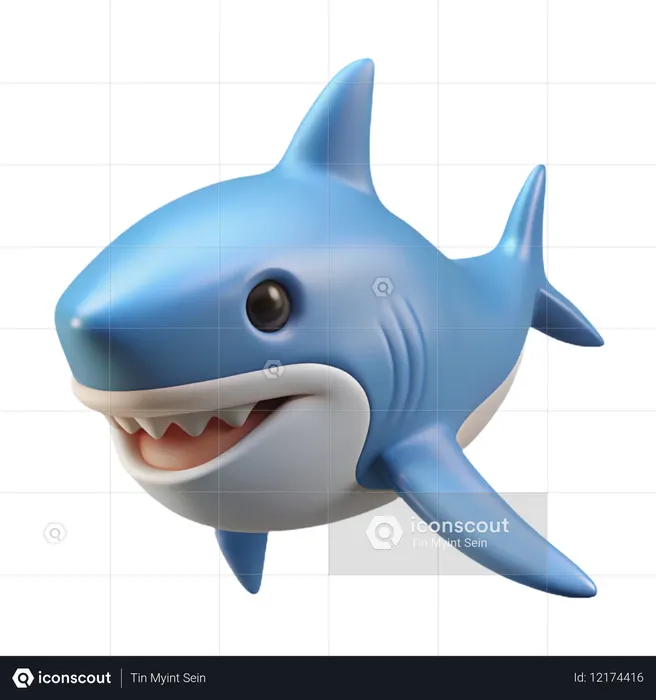 Hai  3D Icon