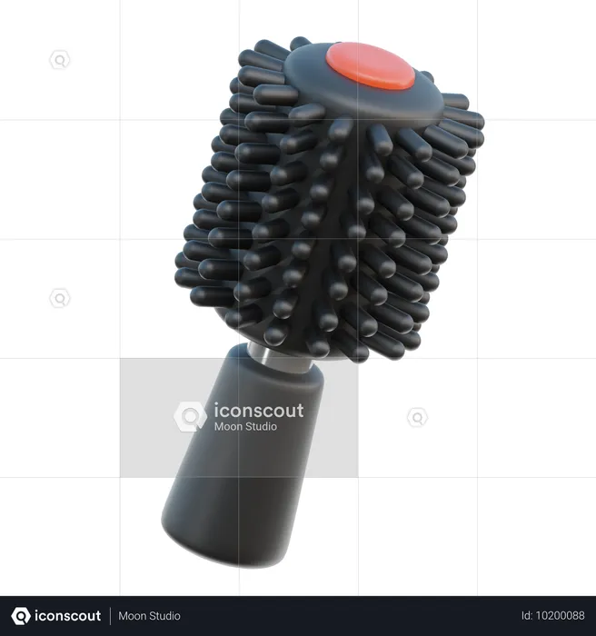 Hair Brush  3D Icon