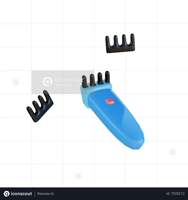 Hair Cutter  3D Icon