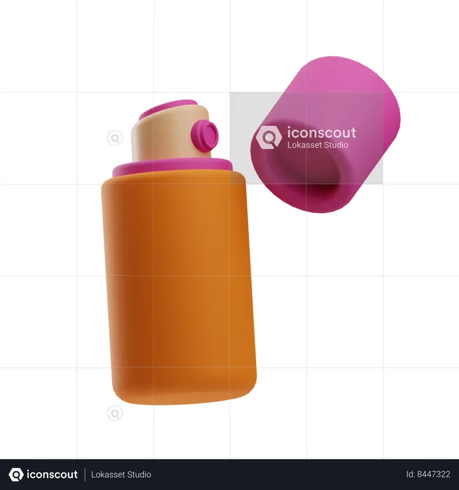 Hair Spray  3D Icon