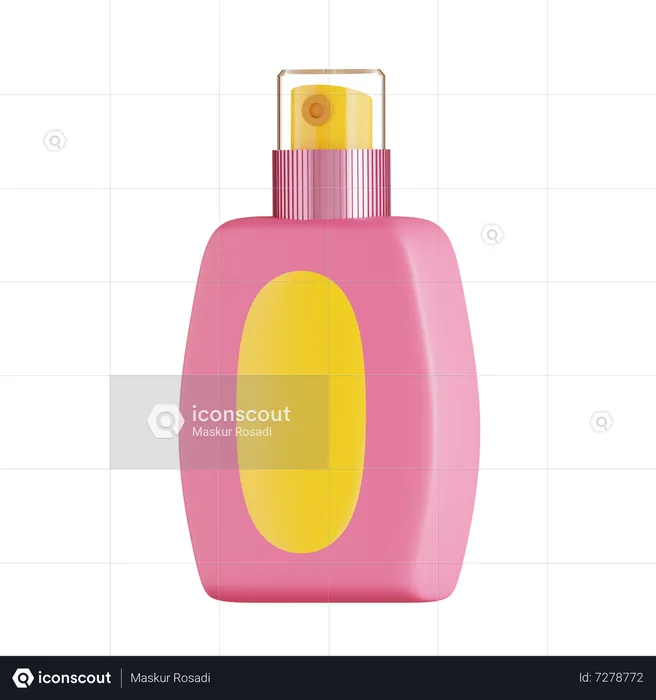 Hair Spray  3D Icon