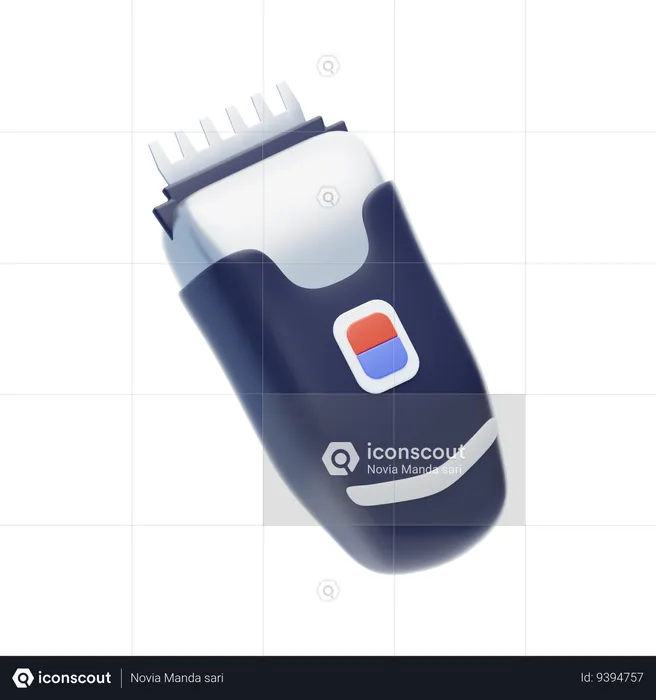 Hair Trimmer  3D Icon