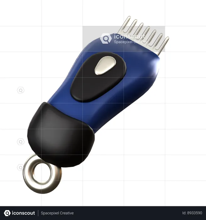 Hair Trimmer  3D Icon