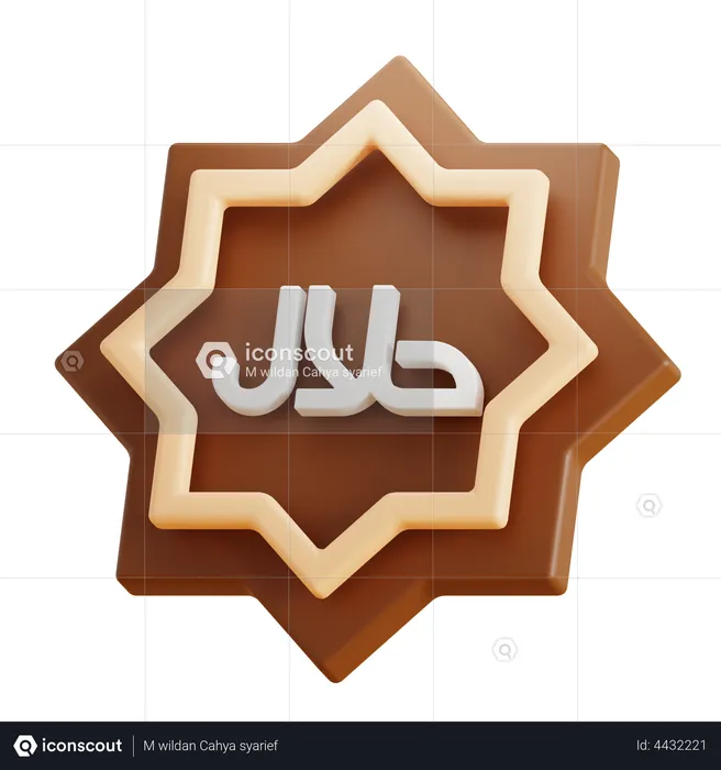 Halal  3D Icon