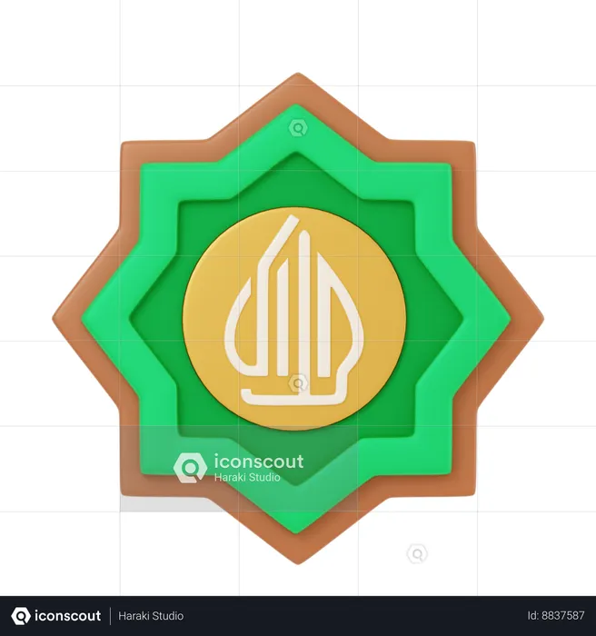 Halal  3D Icon