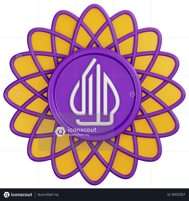 Halal Logo Badge Logo 3D Icon
