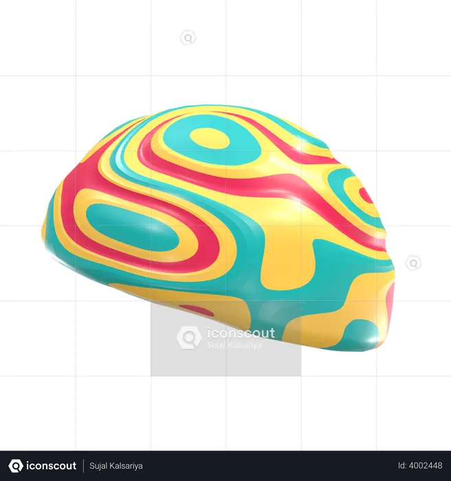 Half Sphere  3D Illustration